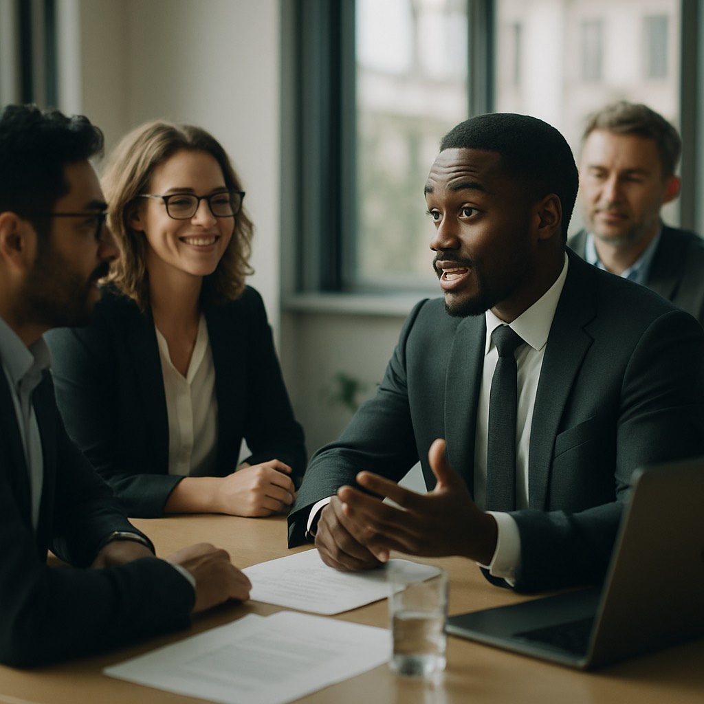 Vor der Kamera – Unternehmensvideo